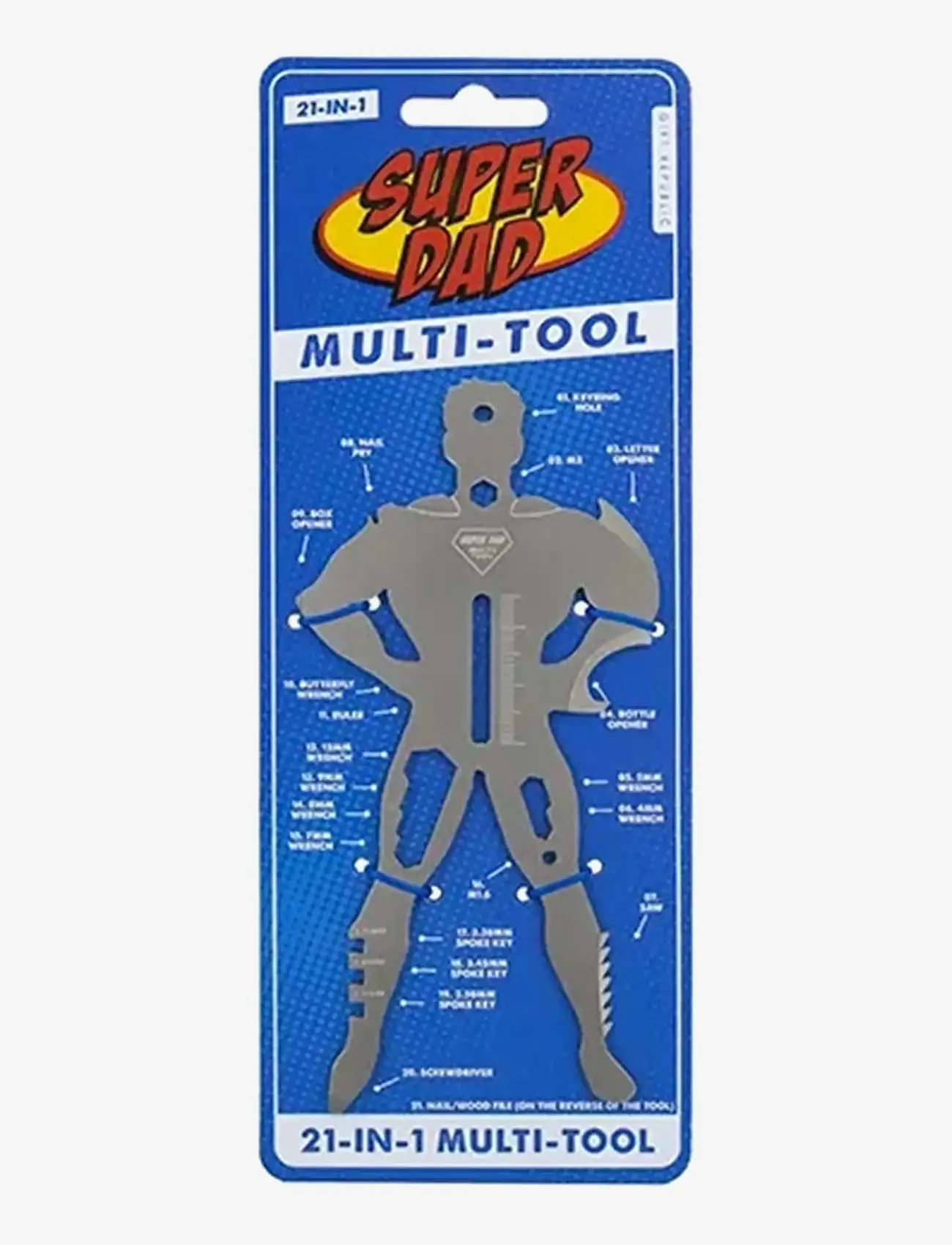 Gift Republic - Multiverktyg Superpappa - other kitchen utensils - blue - 0