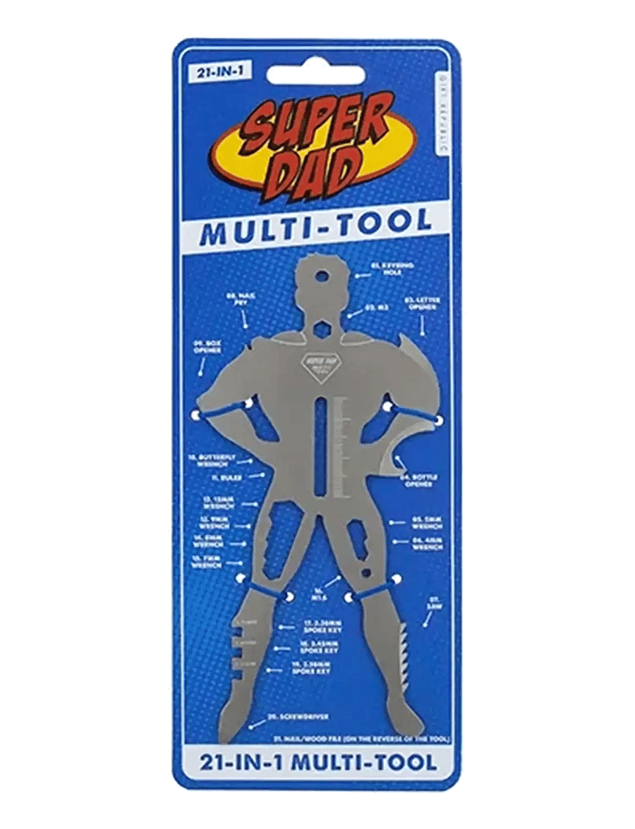 Gift Republic - Multiverktyg Superpappa - muud köögiriistad - blue - 0