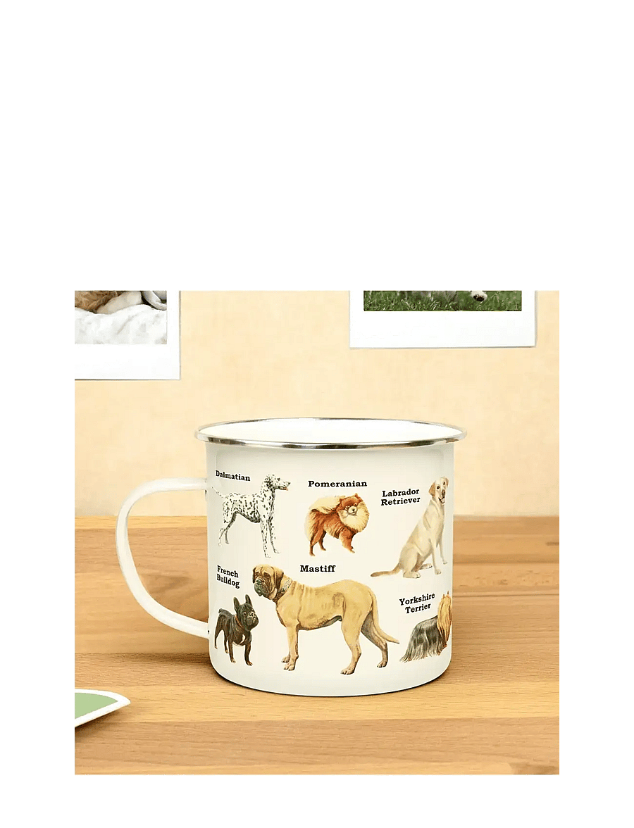 Gift Republic - Enamel Mug Dogs - madalaimad hinnad - cream - 3