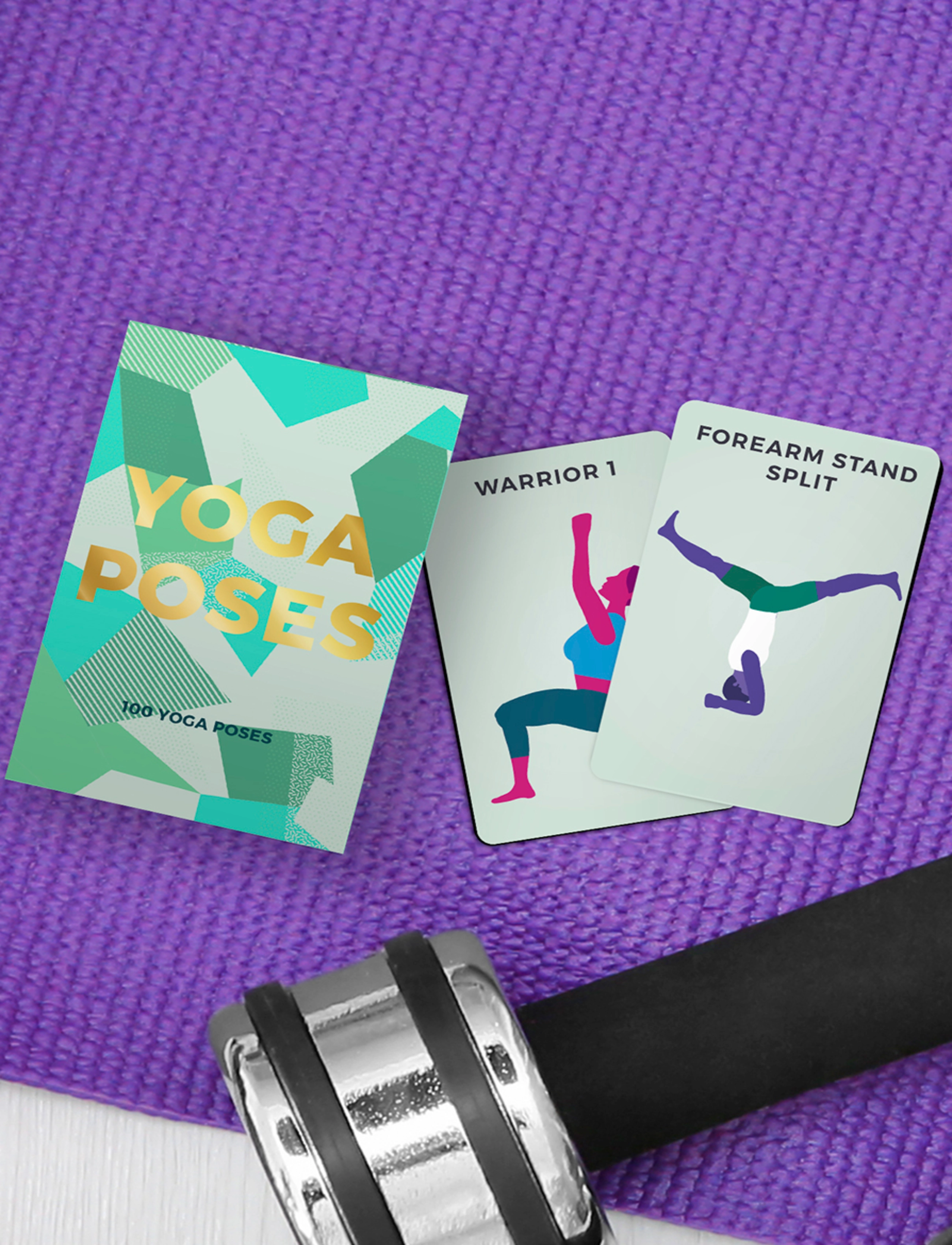 Gift Republic Cards Yoga Poses, One Size x 11, Puzzles & Games, Mehrfarbig/gemustert - Homeware