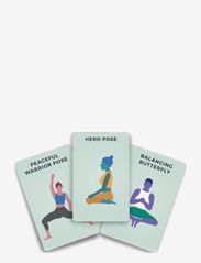 Gift Republic - Cards Yoga Poses - najniższe ceny - multi - 1