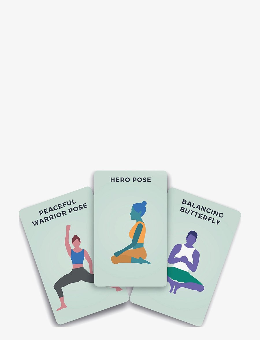 Gift Republic - Cards Yoga Poses - die niedrigsten preise - multi - 1