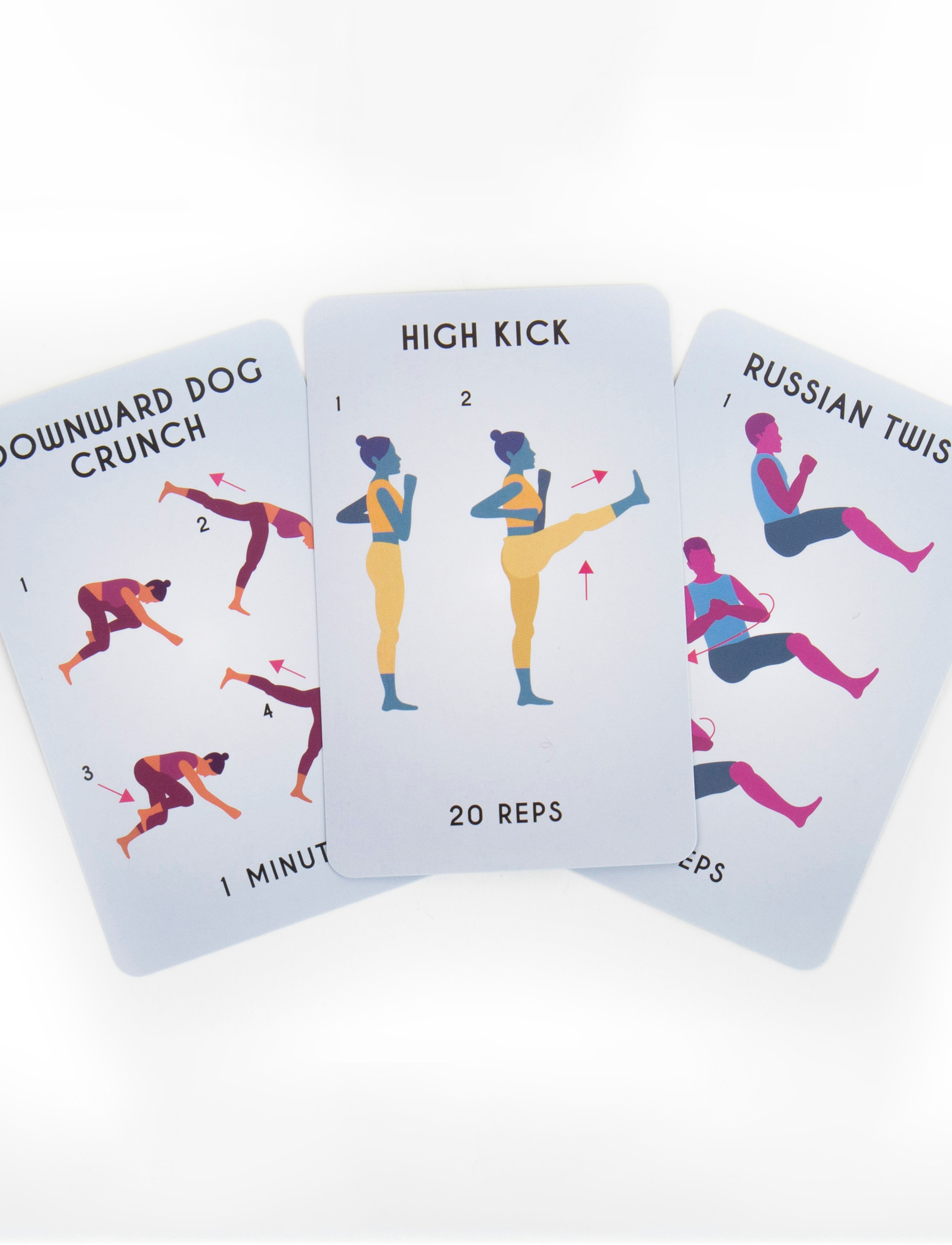 Gift Republic - Cards Get Fit - lägsta priserna - multi - 2