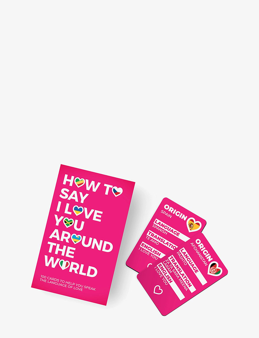 Gift Republic - Cards I Love You - die niedrigsten preise - pink - 1