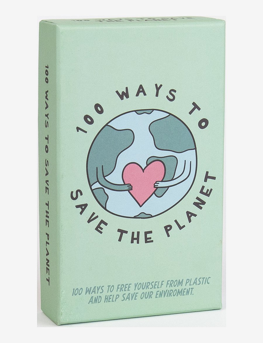 Gift Republic - 100 Ways To Save The Planet - madalaimad hinnad - green - 0