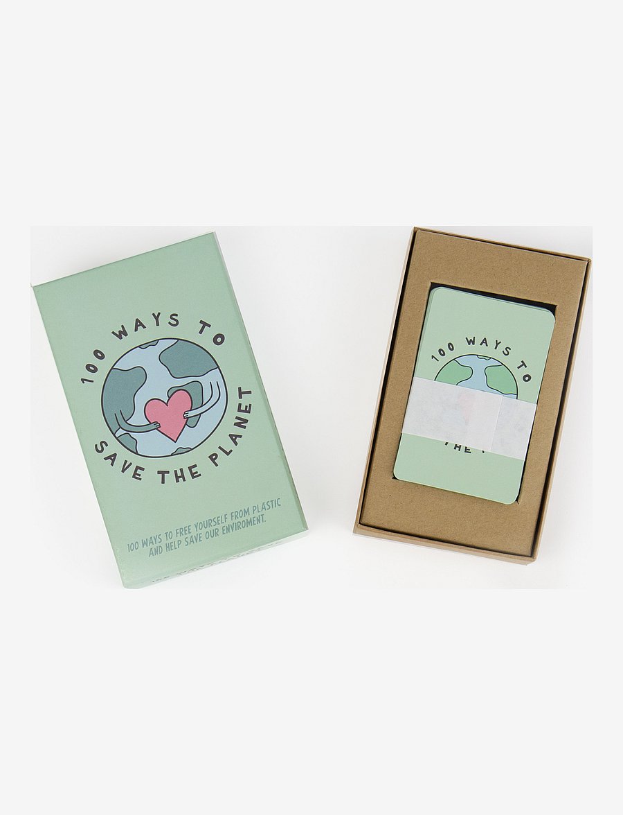 Gift Republic - 100 Ways To Save The Planet - madalaimad hinnad - green - 1