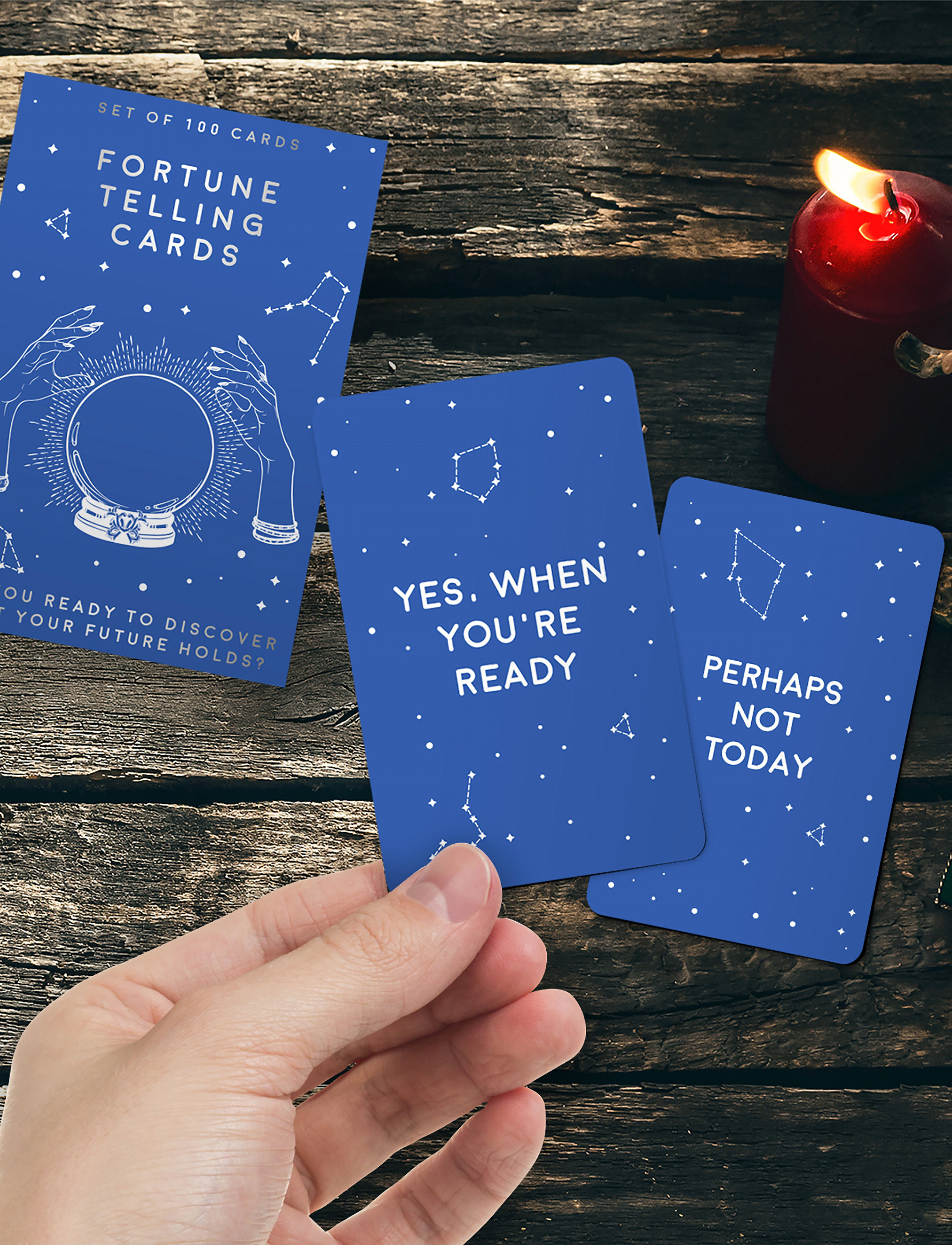Gift Republic - Fortune Telling Cards - blue - 3