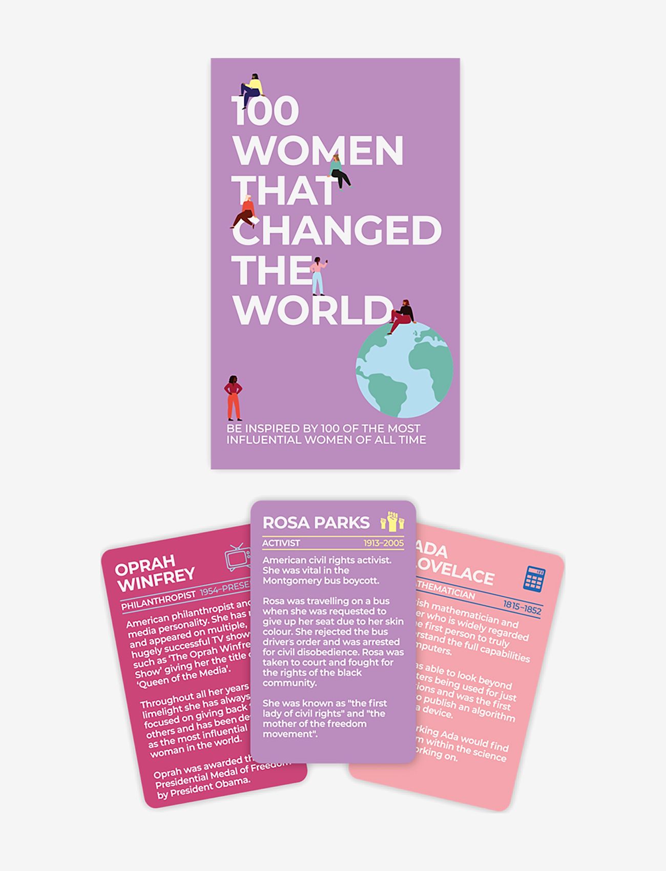 Gift Republic - Cards 100 Women - mažiausios kainos - purple - 1