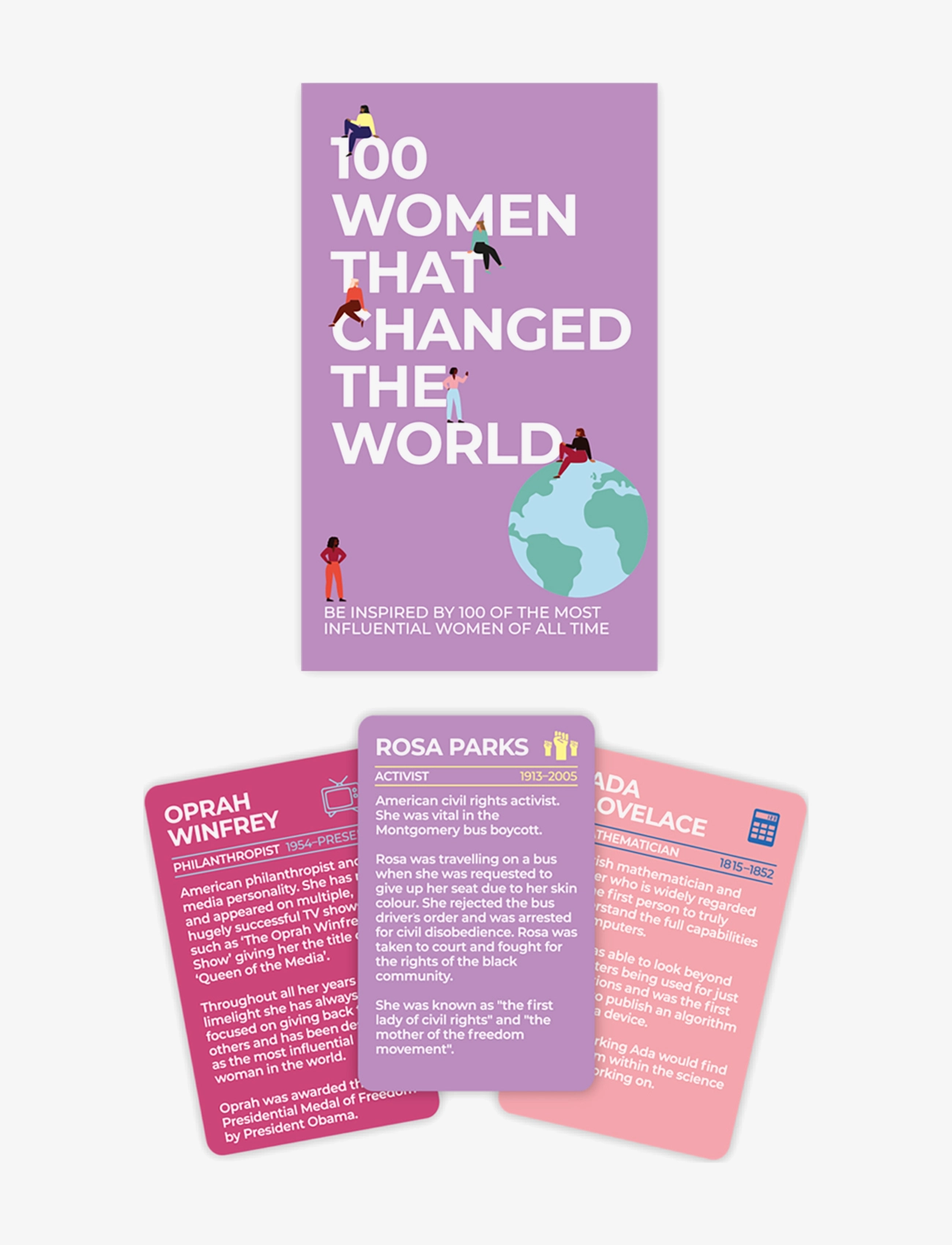 Gift Republic - Cards 100 Women - shop by price - purple - 1