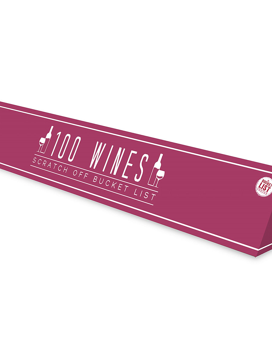 Gift Republic - 100 Wines - kalender & notizbücher - red - 2