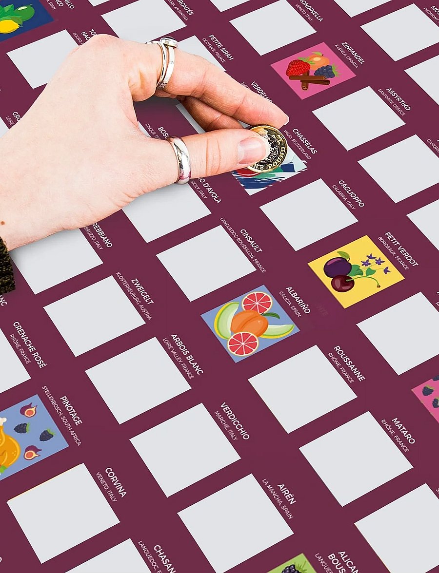 Gift Republic - 100 Wines - kalender & notizbücher - red - 3