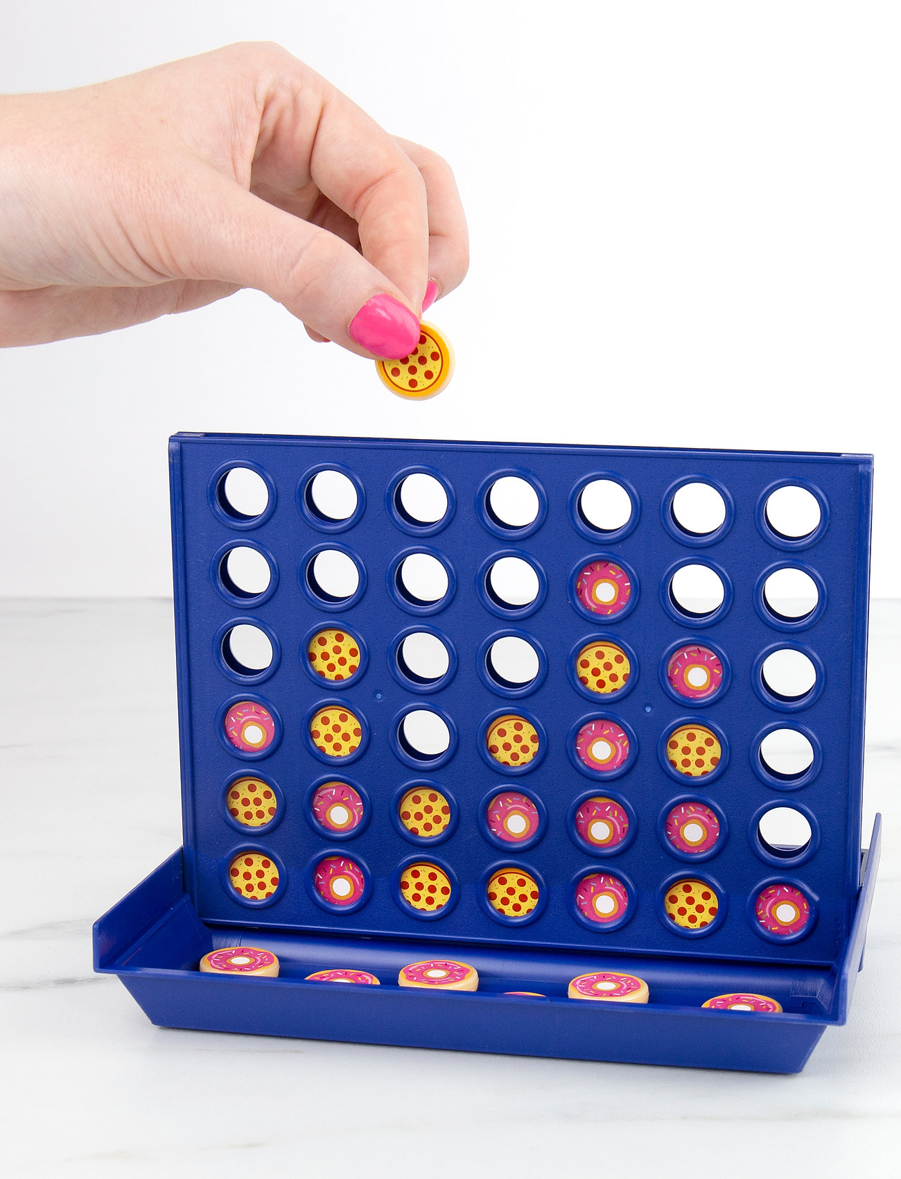 Gift Republic Four In A Dough, One Size, Puzzles & Games, Blau - Homeware