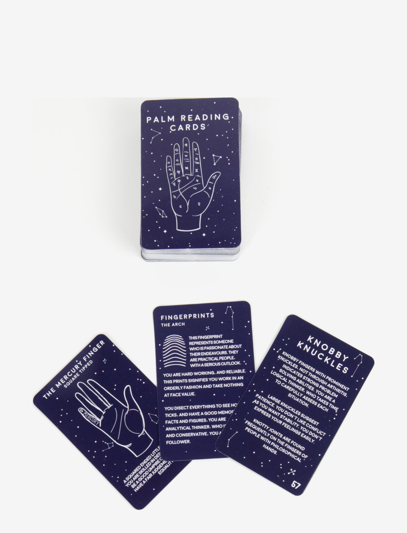 Gift Republic - Palm Reading Cards - blue - 1