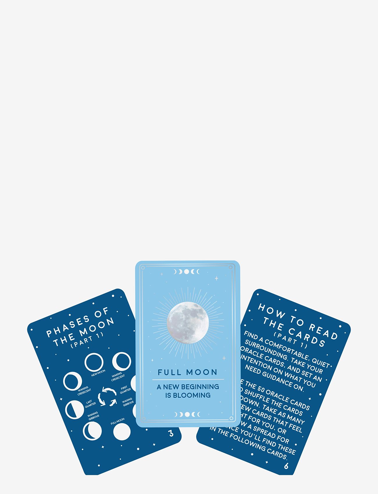 Gift Republic - Cards Lunar Oracles - alhaisimmat hinnat - blue - 1