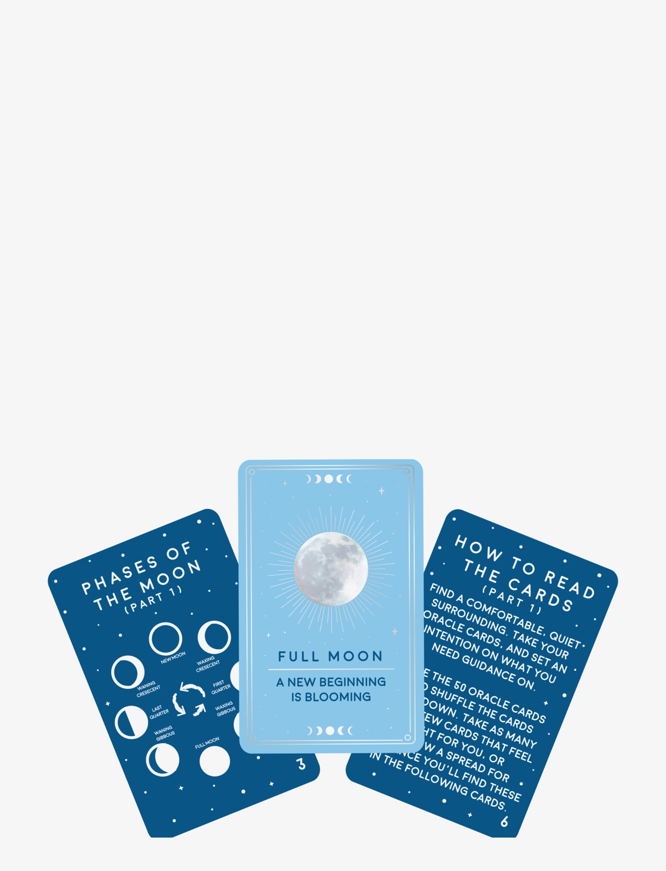 Gift Republic - Cards Lunar Oracles - lowest prices - blue - 1