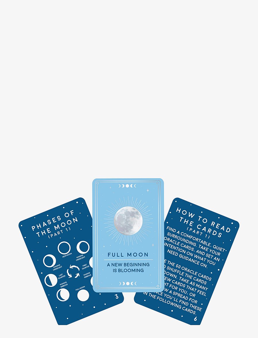 Gift Republic - Cards Lunar Oracles - die niedrigsten preise - blue - 1