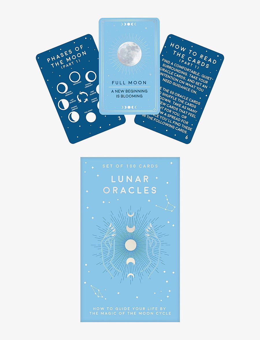 Gift Republic - Cards Lunar Oracles - die niedrigsten preise - blue - 2