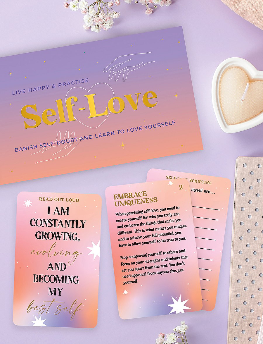 Gift Republic - Cards Self-love - die niedrigsten preise - purple - 2
