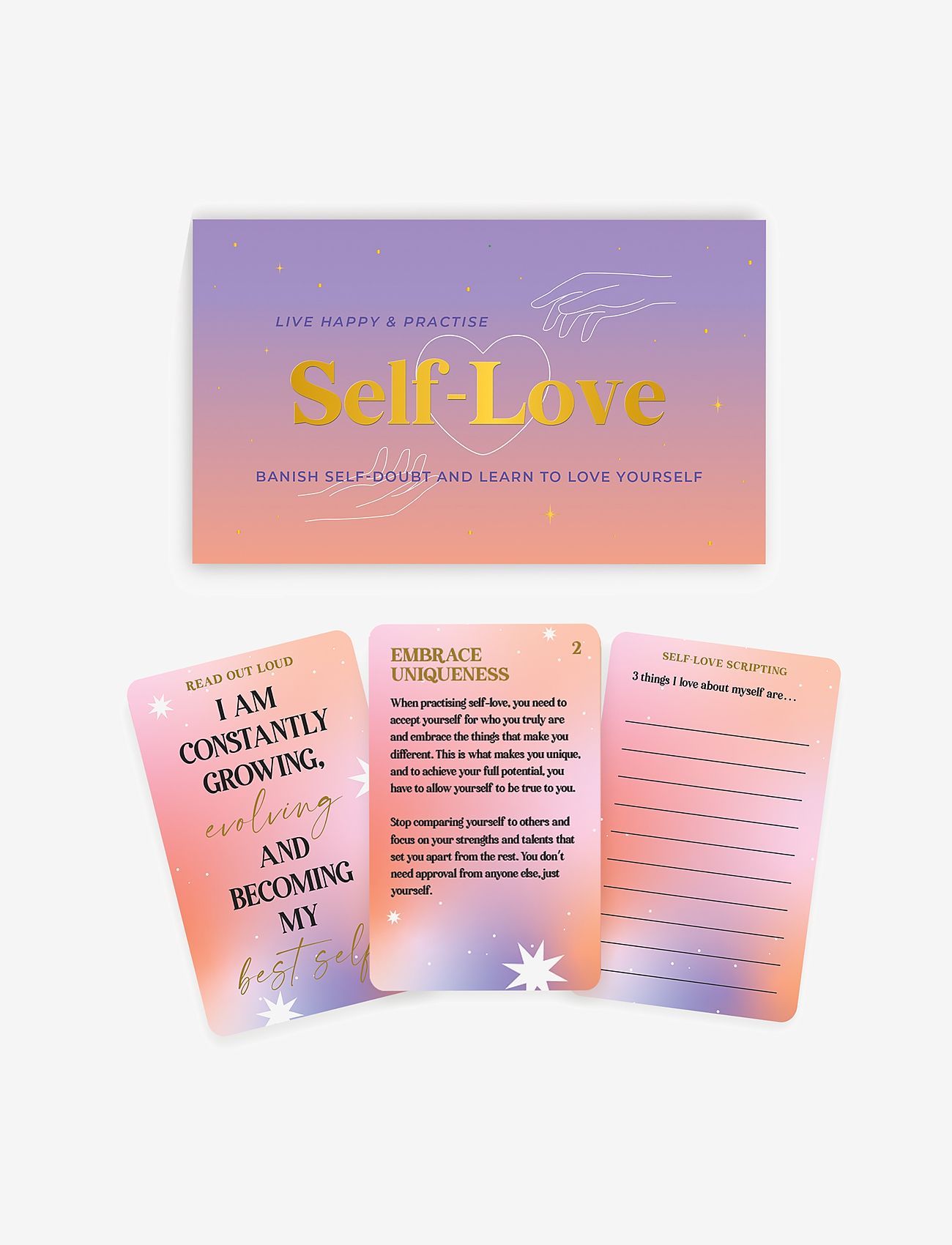 Gift Republic - Cards Self-love - madalaimad hinnad - purple - 1