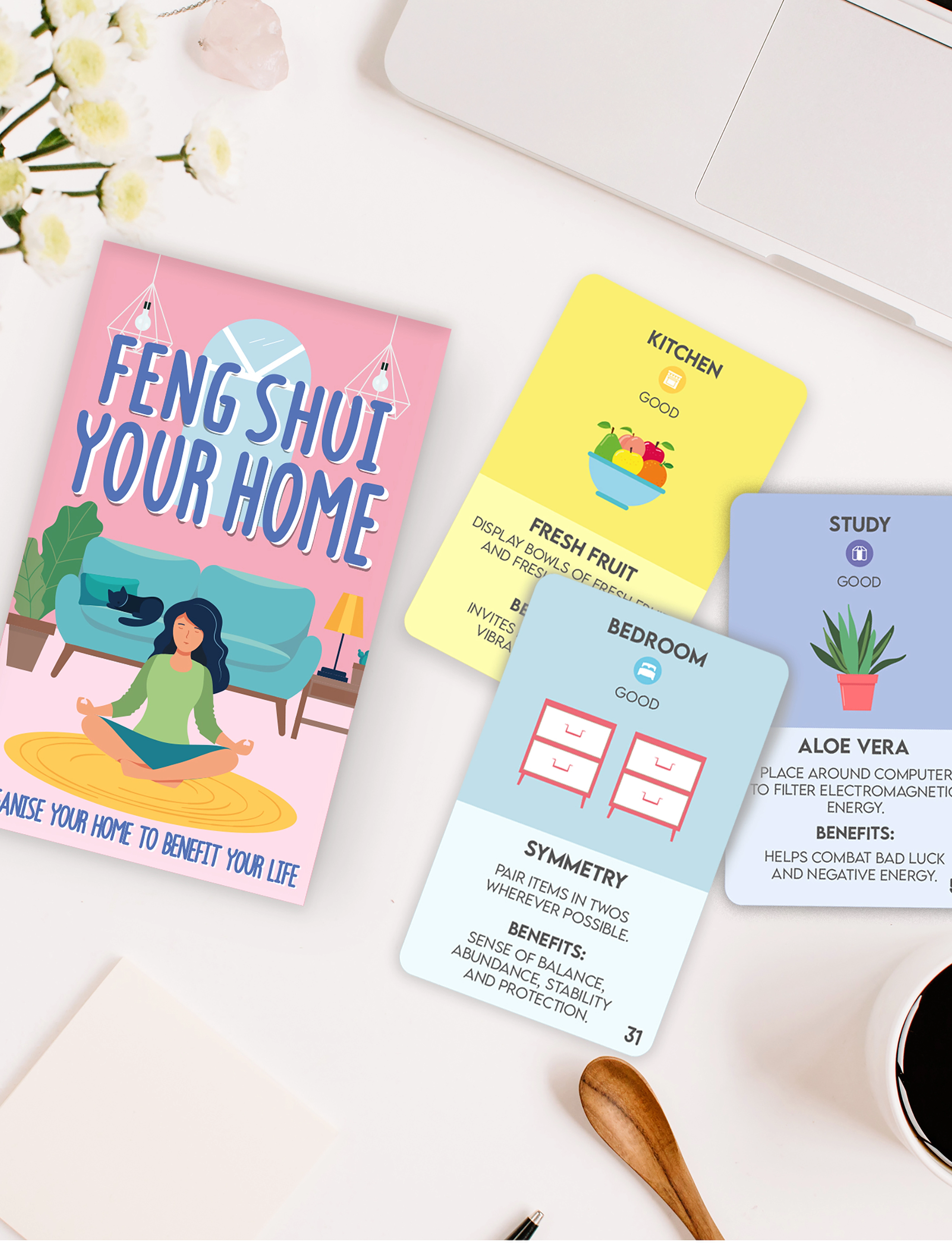 Gift Republic - Cards Feng Shui your home - pink - 3