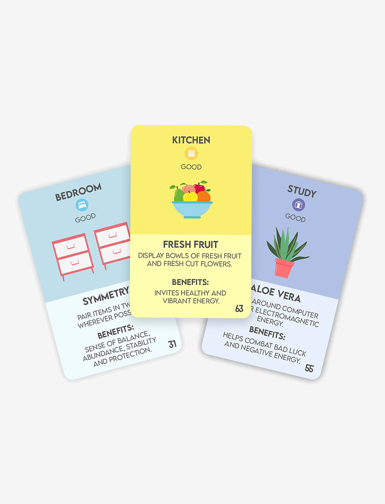 Gift Republic - Cards Feng Shui your home - pink - 1