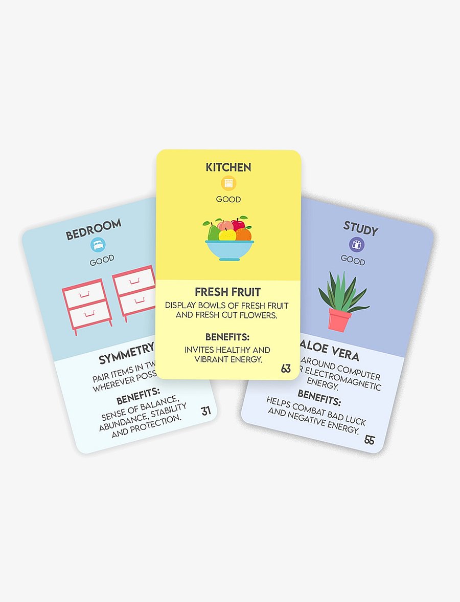 Gift Republic - Cards Feng Shui your home - spiele - pink - 2