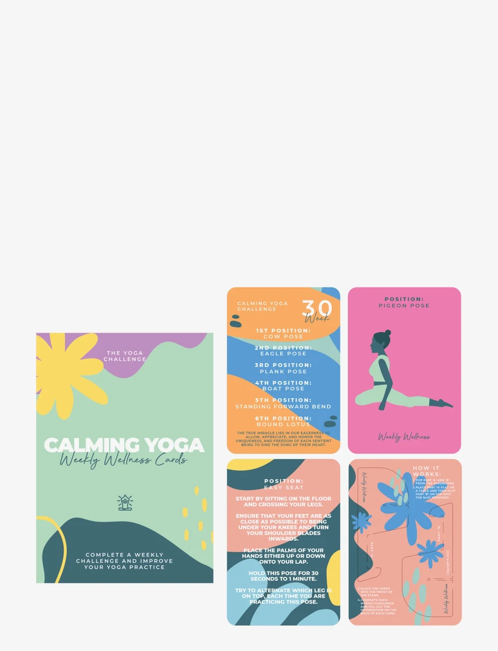 Gift Republic - Weekly Wellness Yoga - nach preis einkaufen - green - 2