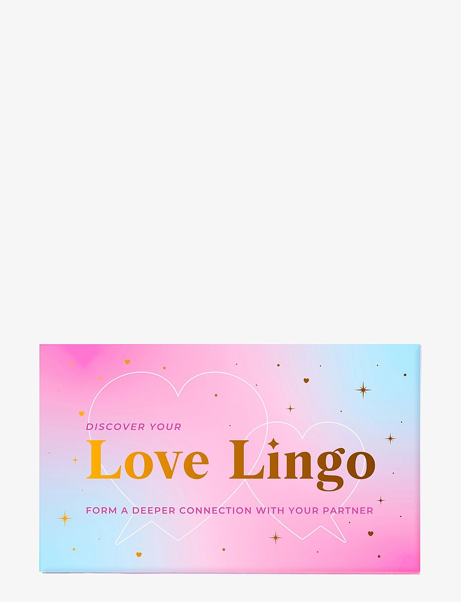 Gift Republic - Cards Love Lingo - spiele - pink - 1