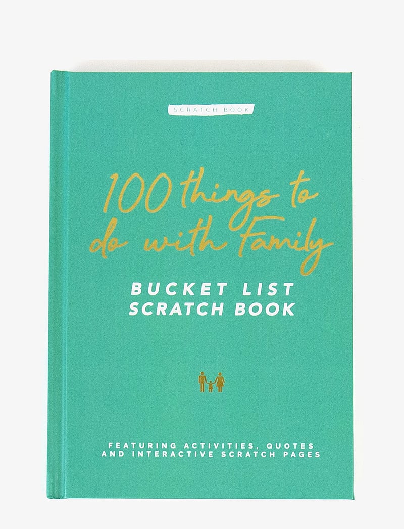 Gift Republic - Scratch Book Bucketlist Family - osta hinna alusel - green - 0