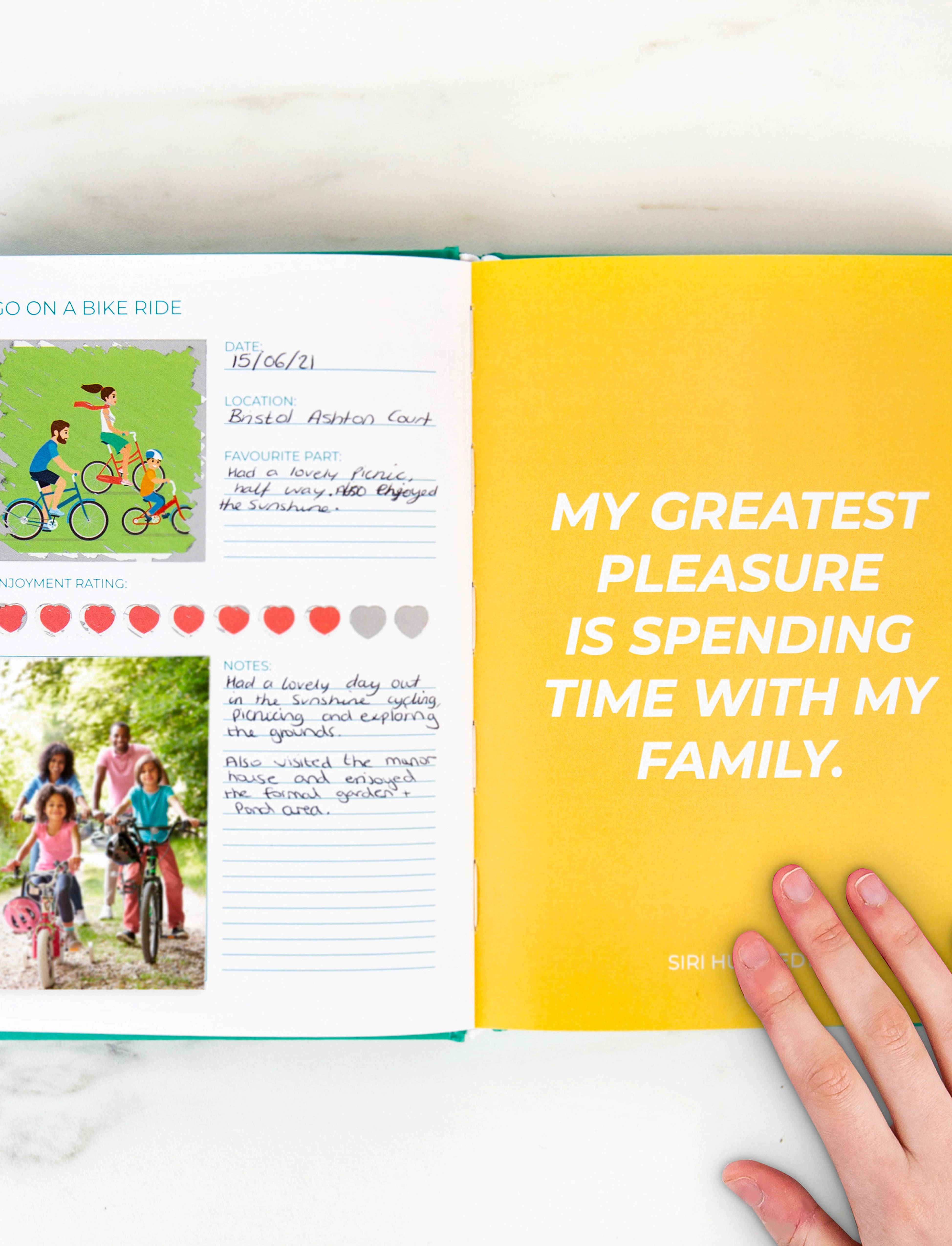 Gift Republic Scratch Book Bucketlist Family, One Size, Puzzles & Games, Grün - Homeware