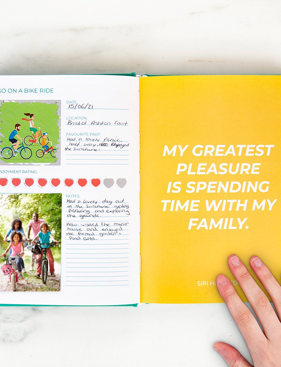 Gift Republic - Scratch Book Bucketlist Family - nach preis einkaufen - green - 0