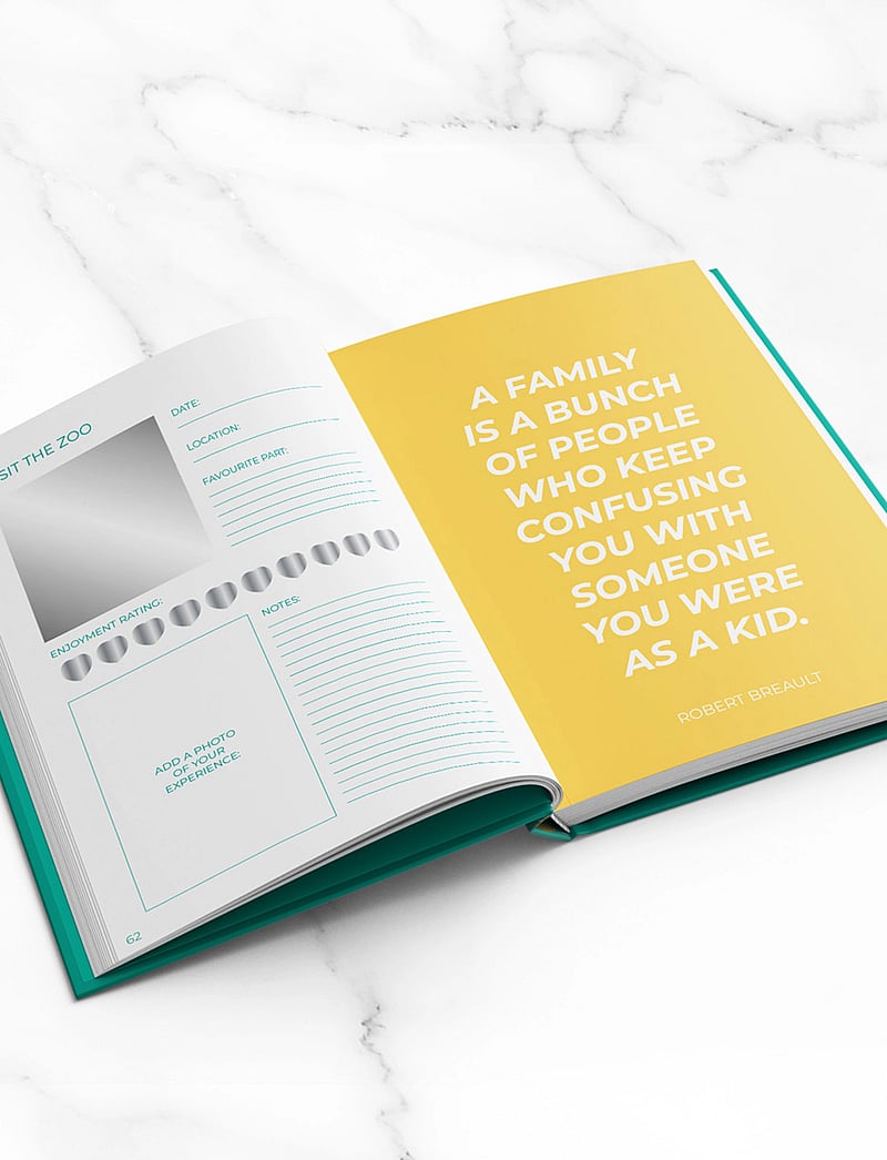 Gift Republic - Scratch Book Bucketlist Family - osta hinna alusel - green - 3