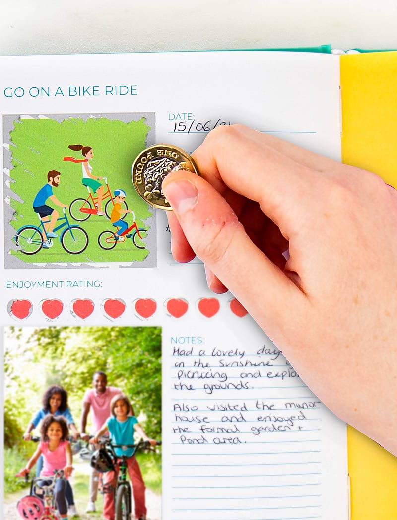 Gift Republic - Scratch Book Bucketlist Family - osta hinna alusel - green - 4