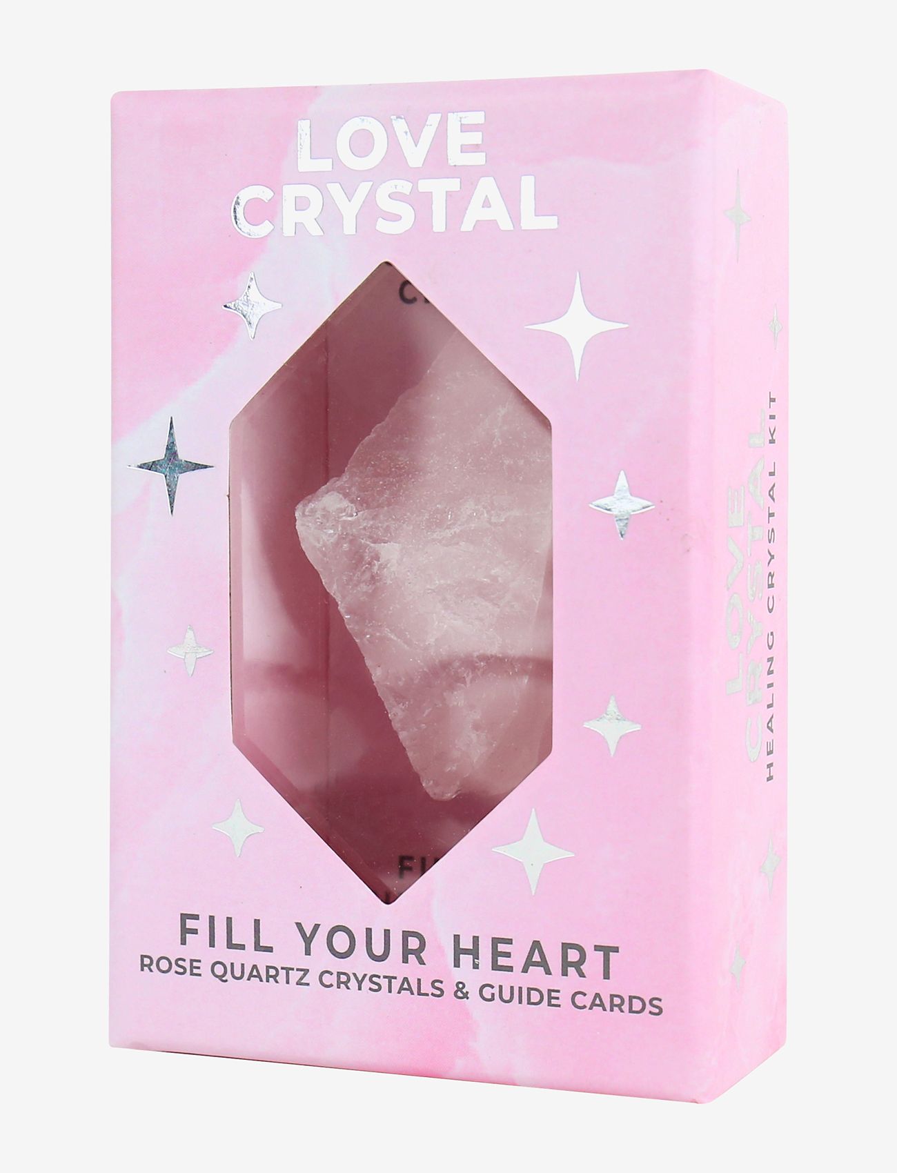 Gift Republic - Crystal Healing Kit Love - laagste prijzen - pink - 0