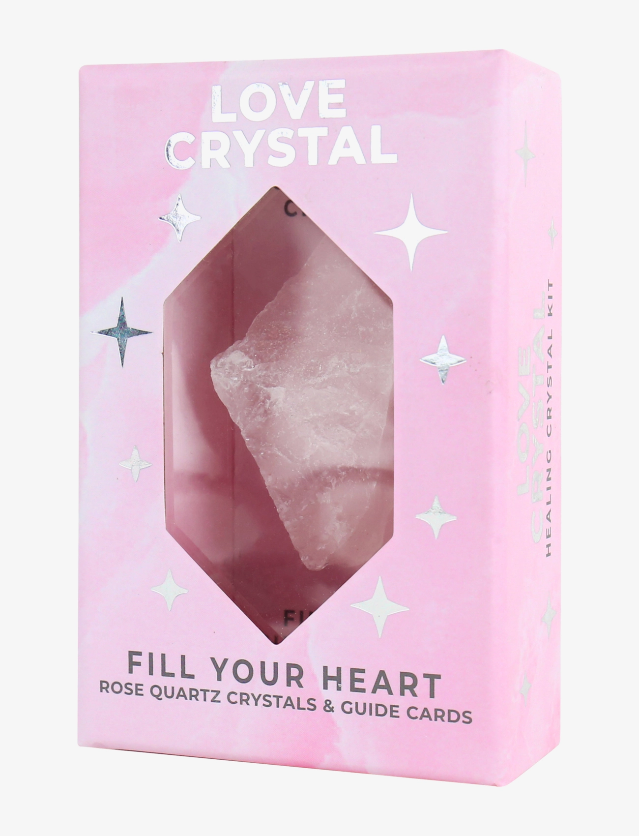 Gift Republic Crystal Healing Kit Love - Lahjoja naisille - PINK / pink/rose
