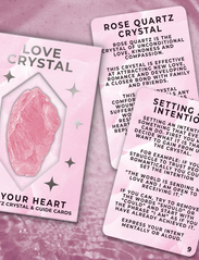 Gift Republic - Crystal Healing Kit Love - geburtstagsgeschenke - pink - 2