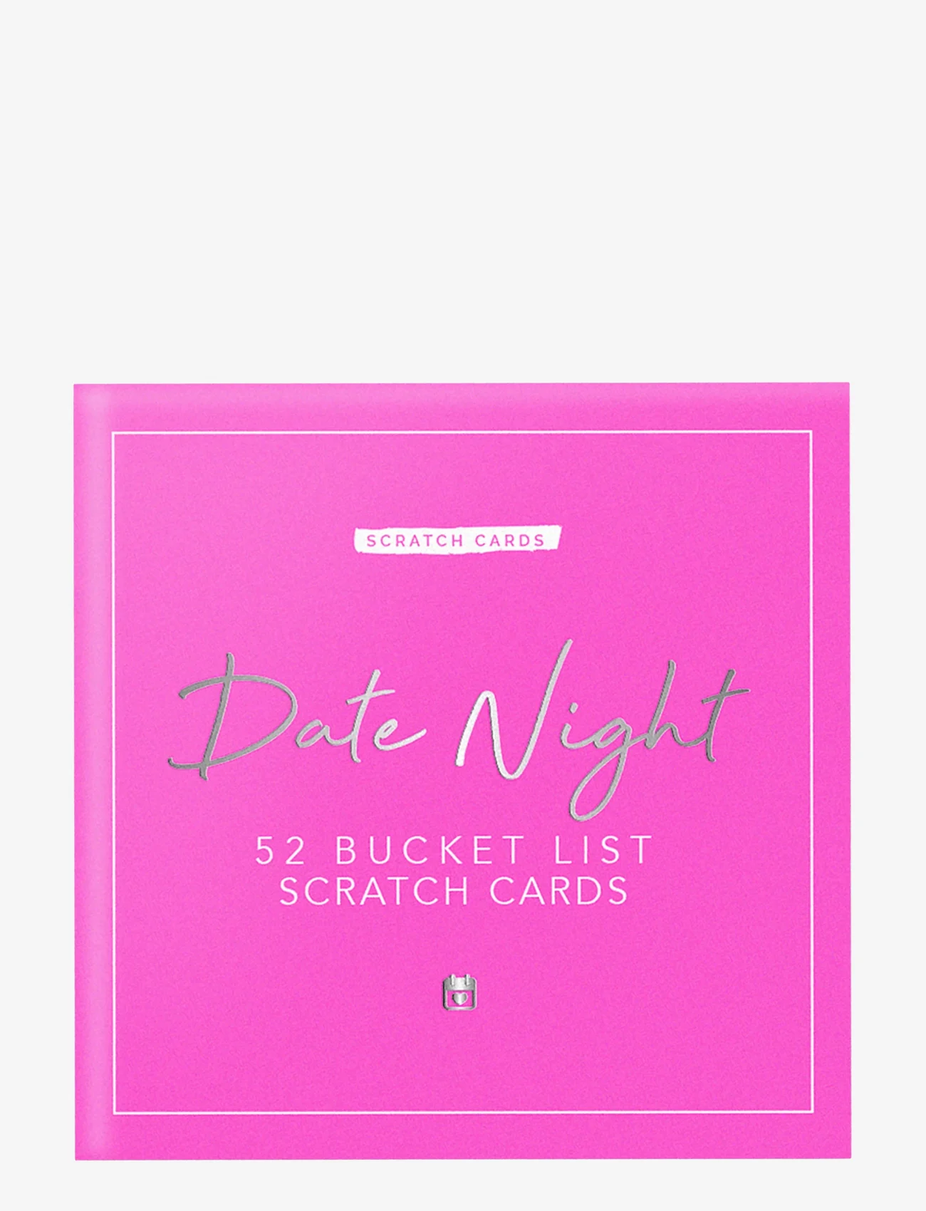 Gift Republic - Scratch Cards Dates Bucket List - geburtstagsgeschenke - pink - 0