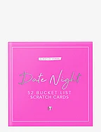 Scratch Cards Dates Bucket List - PINK