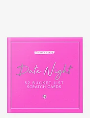 Gift Republic - Scratch Cards Dates Bucket List - najniższe ceny - pink - 0