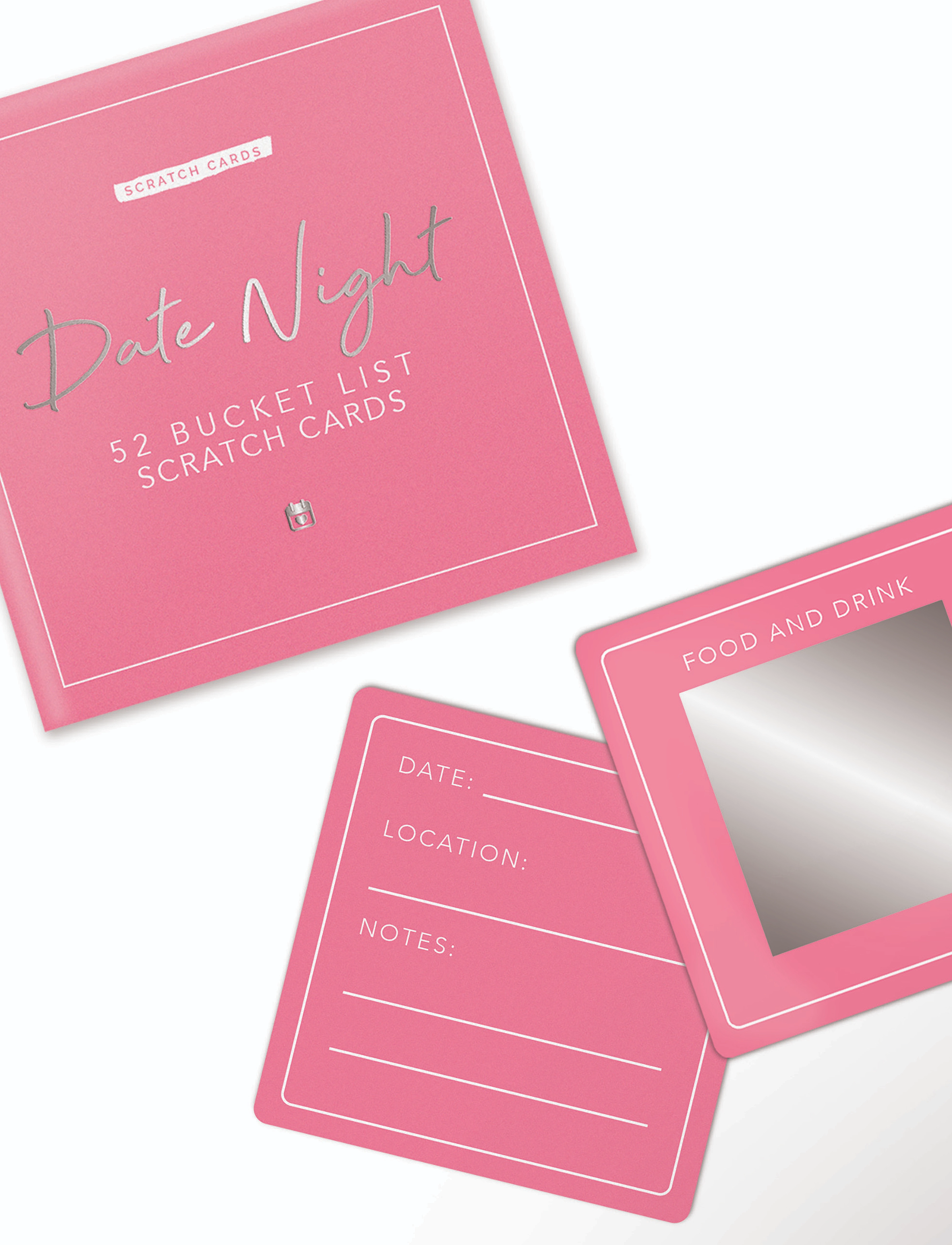 Gift Republic - Scratch Cards Dates Bucket List - die niedrigsten preise - pink - 3