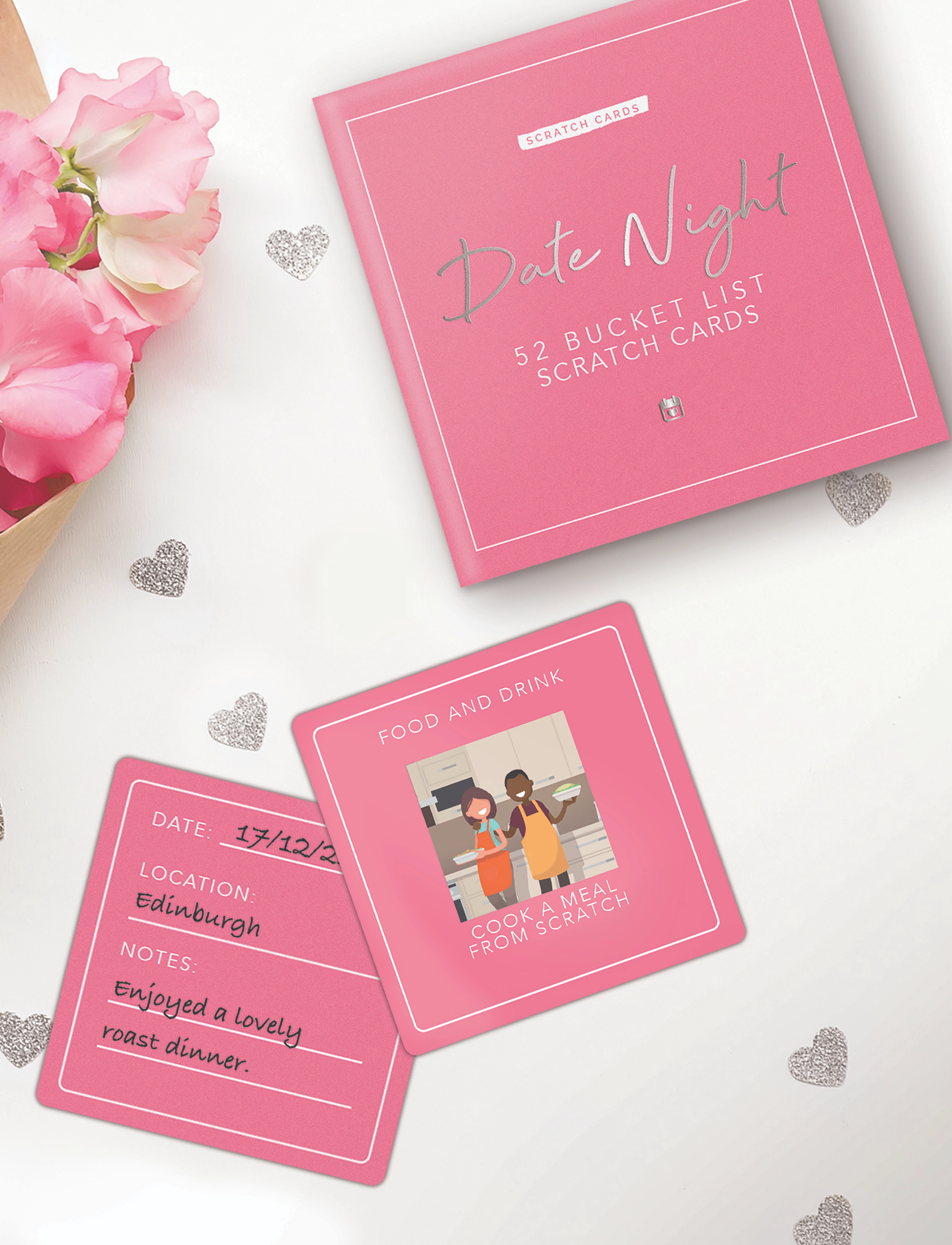 Gift Republic - Scratch Cards Dates Bucket List - die niedrigsten preise - pink - 4