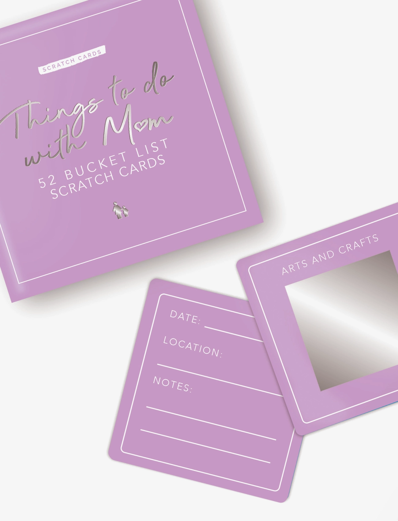 Gift Republic - Scratch Cards Things with Mum - zemākās cenas - purple - 2