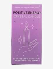 Crystal Candle - Positivity - PURPLE