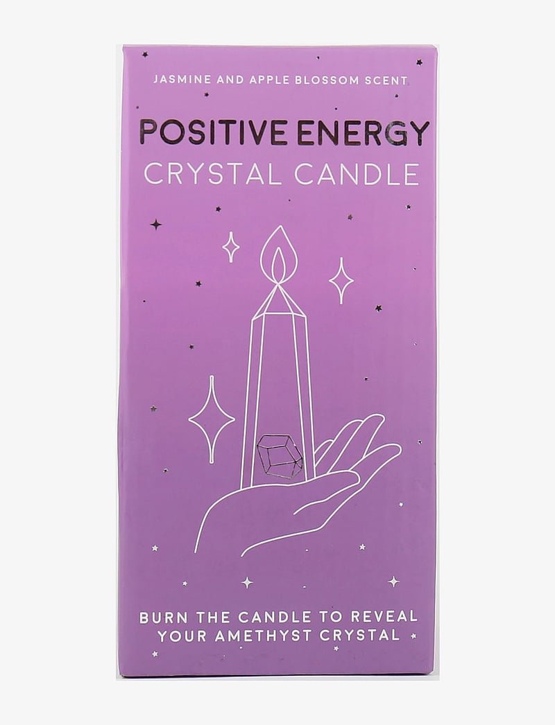 Gift Republic - Crystal Candle - Positivity - die niedrigsten preise - purple - 0