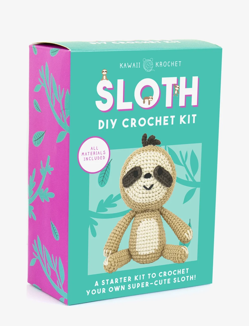 Gift Republic - DIY Crochet Sloth - nach preis einkaufen - beige - 1