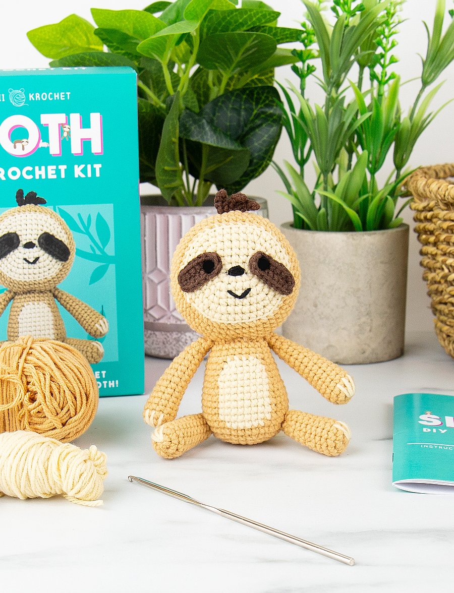 Gift Republic - DIY Crochet Sloth - nach preis einkaufen - beige - 3