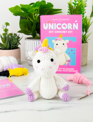 Gift Republic - DIY Crochet Unicorn - pelit & palapelit - white - 3
