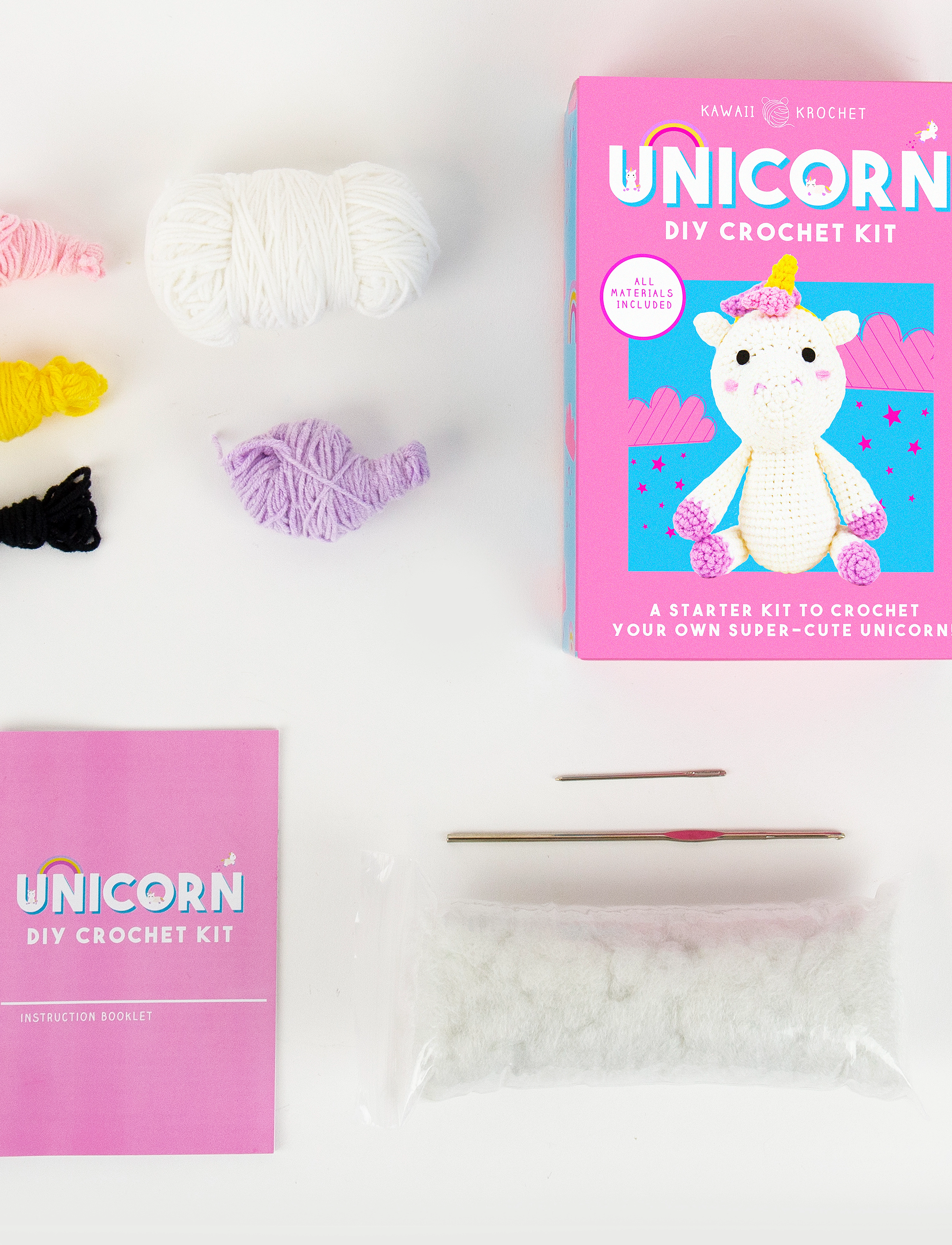 Gift Republic - DIY Crochet Unicorn - die niedrigsten preise - white - 5