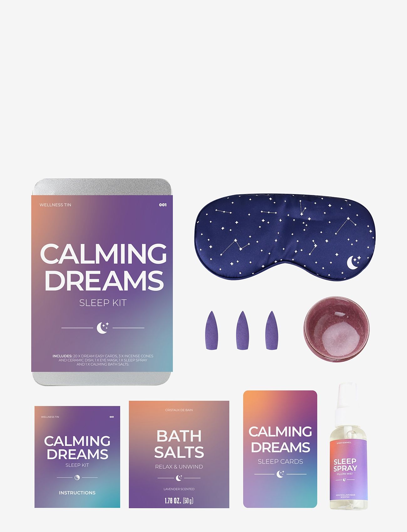 Gift Republic - Wellness Tins: Calming Dreams - shop by price - purple - 2