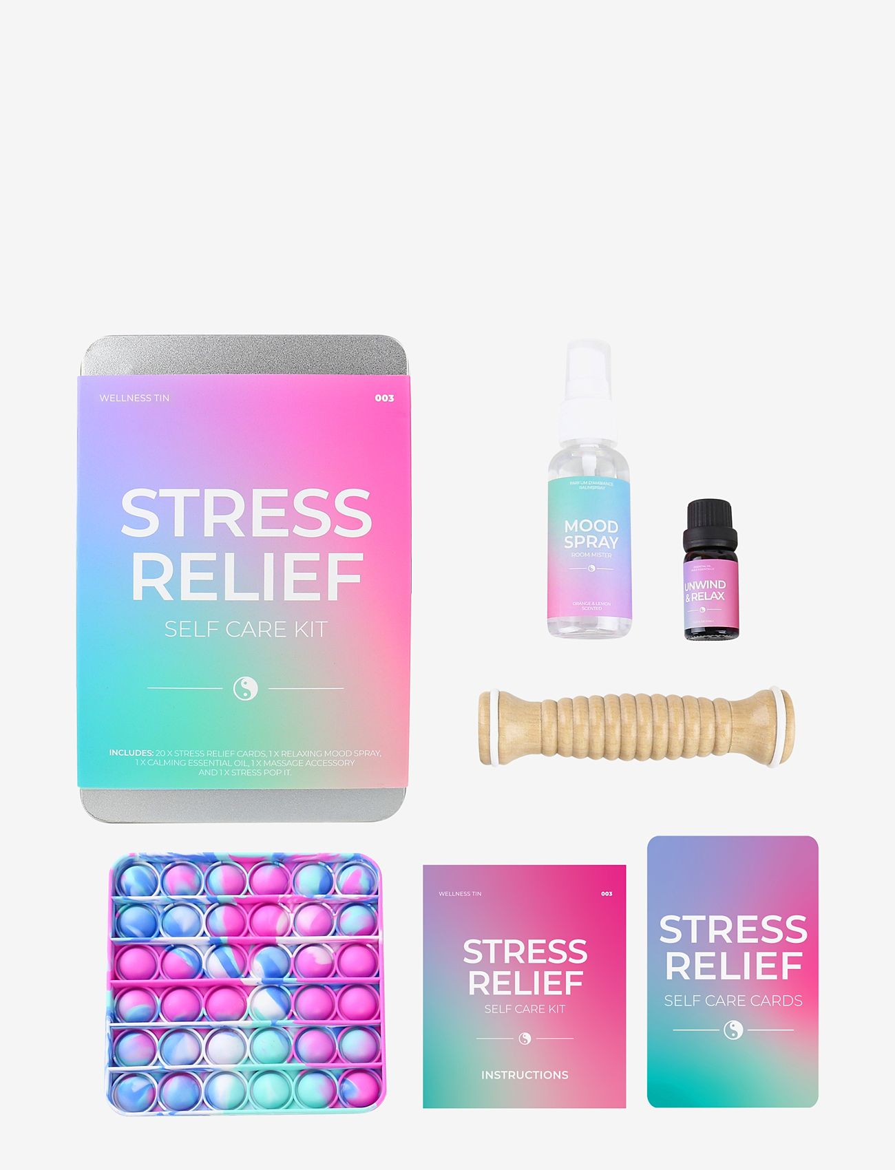 Gift Republic - Wellness Tins Stress Relief - de laveste prisene - multi - 1
